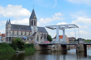 Deinze, first stop on our Bruges to Paris cruise